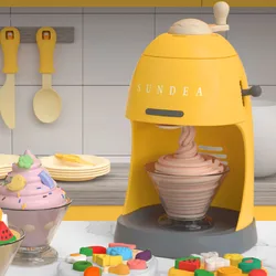 Puxida детская пластилиновая машина для мороженого «сделай сам», машина для изготовления лапши, форма для игр, игрушка, забавное моделирование, игровой набор из глиняного теста для девочек и мальчиков