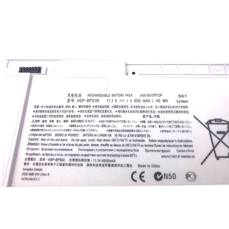 Imagem -05 - Lmdtk Novidades Bateria do Portátil para Sony Svt11 Vgp-bps30 Svt13 T11 T13 Svt131 Svt131a11t Sv-t1115fd Sv-t1115fg Notebook 11.1v 45wh