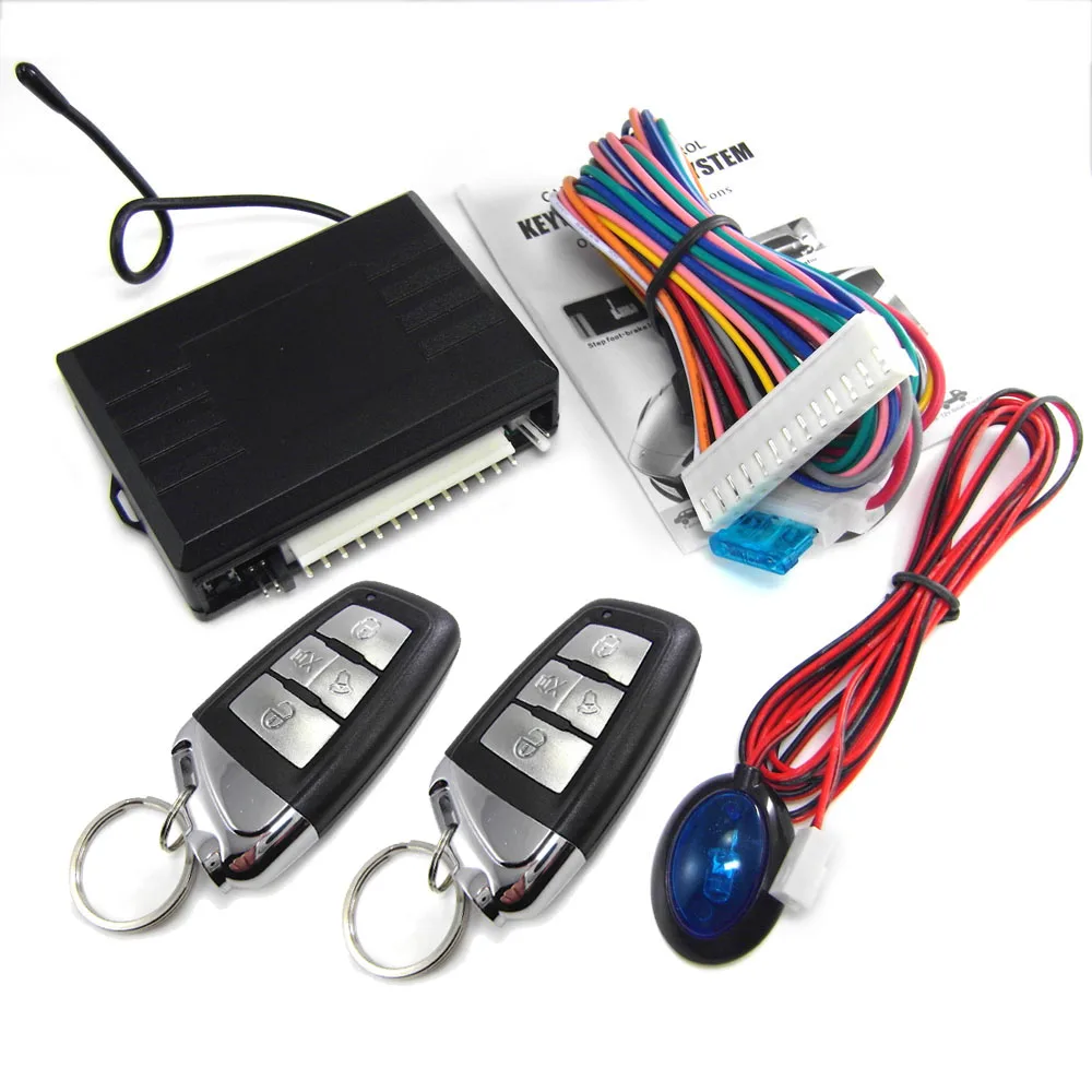 Universal Car Auto Remote Control Central Door Lock Locking Keyless Entry System Kit Remote trunk release lock automatically