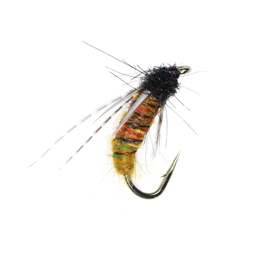 Soft Hackle Marrón Bimoo – Ninfa para Trucha y Lubina - imagen 2
