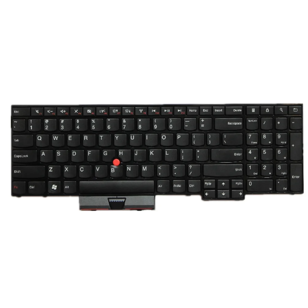 

Laptop Keyboard For LENOVO For Thinkpad L580 Black US UNITED STATES Edition