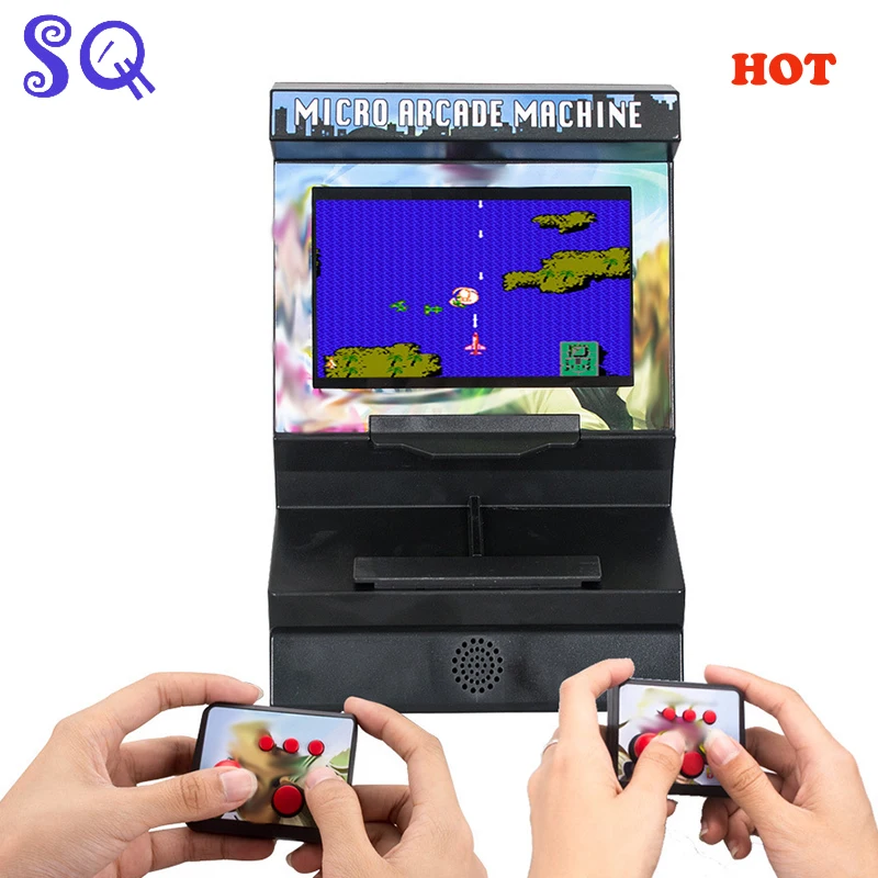 Mini handheld Slot machine 4.3 inch classic arcade console Built-in 300 games Big screen TV wireless doubles game machine