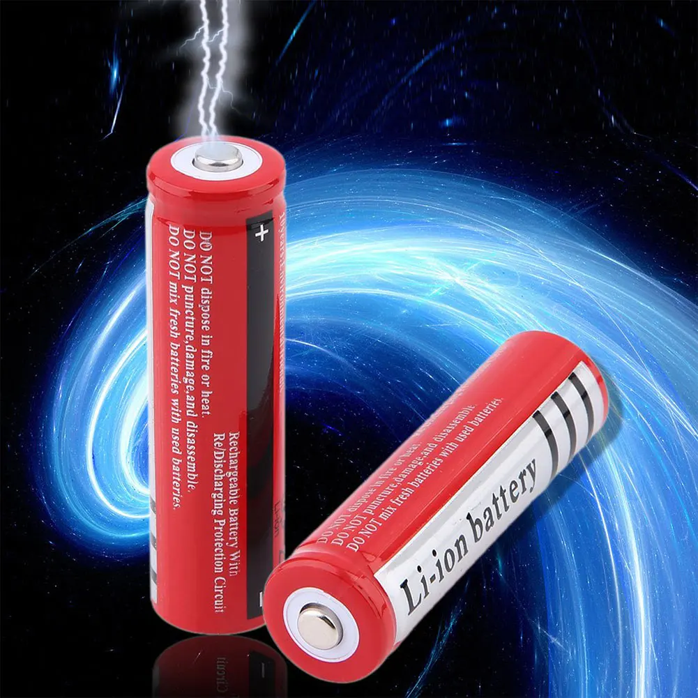 18650 bateria litowa 3.7 V Volt 4200mah BRC 18650 akumulator litowo-jonowy baterie litowe do Power Bank Torch