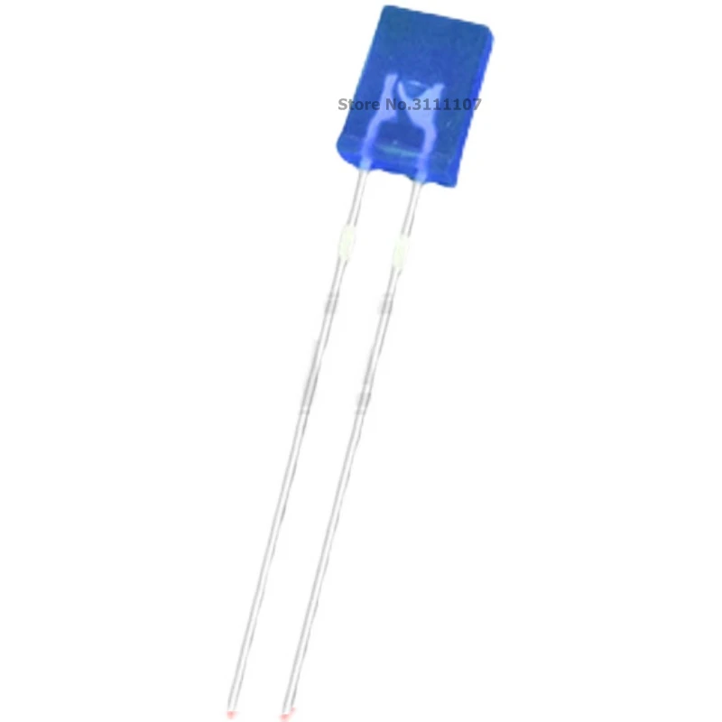 100PCS/LOT 2X3X4 Square LED Blue light-emitting diode 2*3*4mm LED Diode