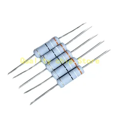10pcs 5W Carbon Film resistor 5% 1R ~ 1M 2.2R 10R 22R 47R 33R 100R 150R 470R 1K 4.7K 10K 47K 1 2.2 10 22 47 51 100 220 470 Ohm