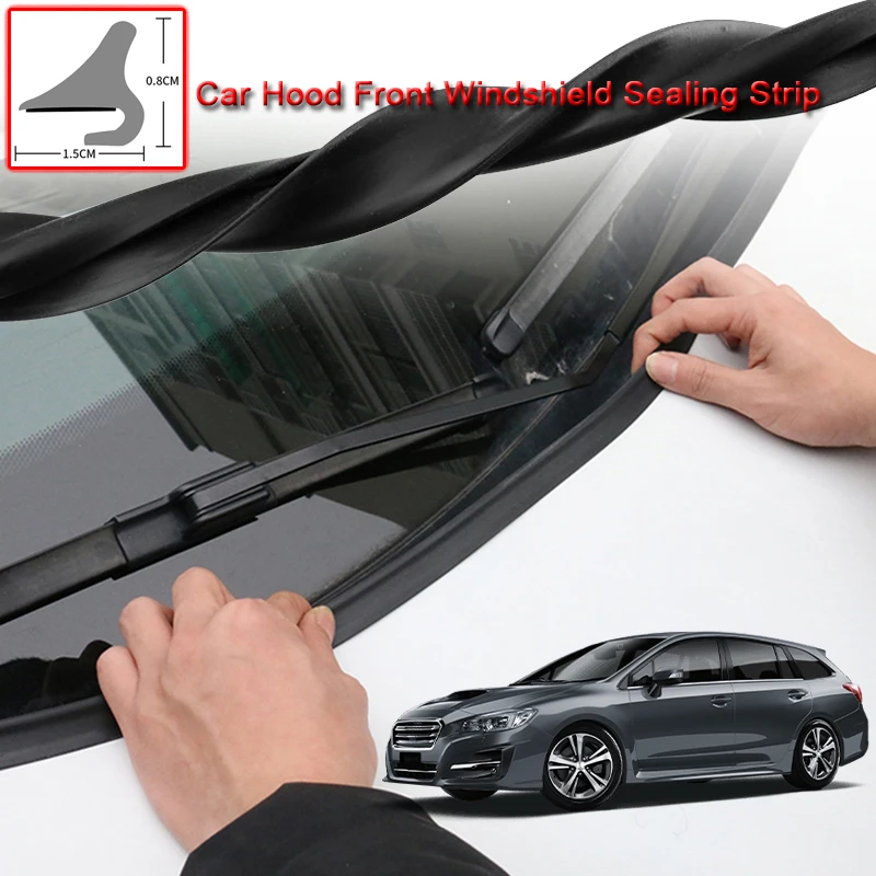 For Subaru LEVORG 2015-2020 Car Seal Strip Windshied Spoiler Filler Protect Edge Weatherstrip Strips Sticker Auto Accessories