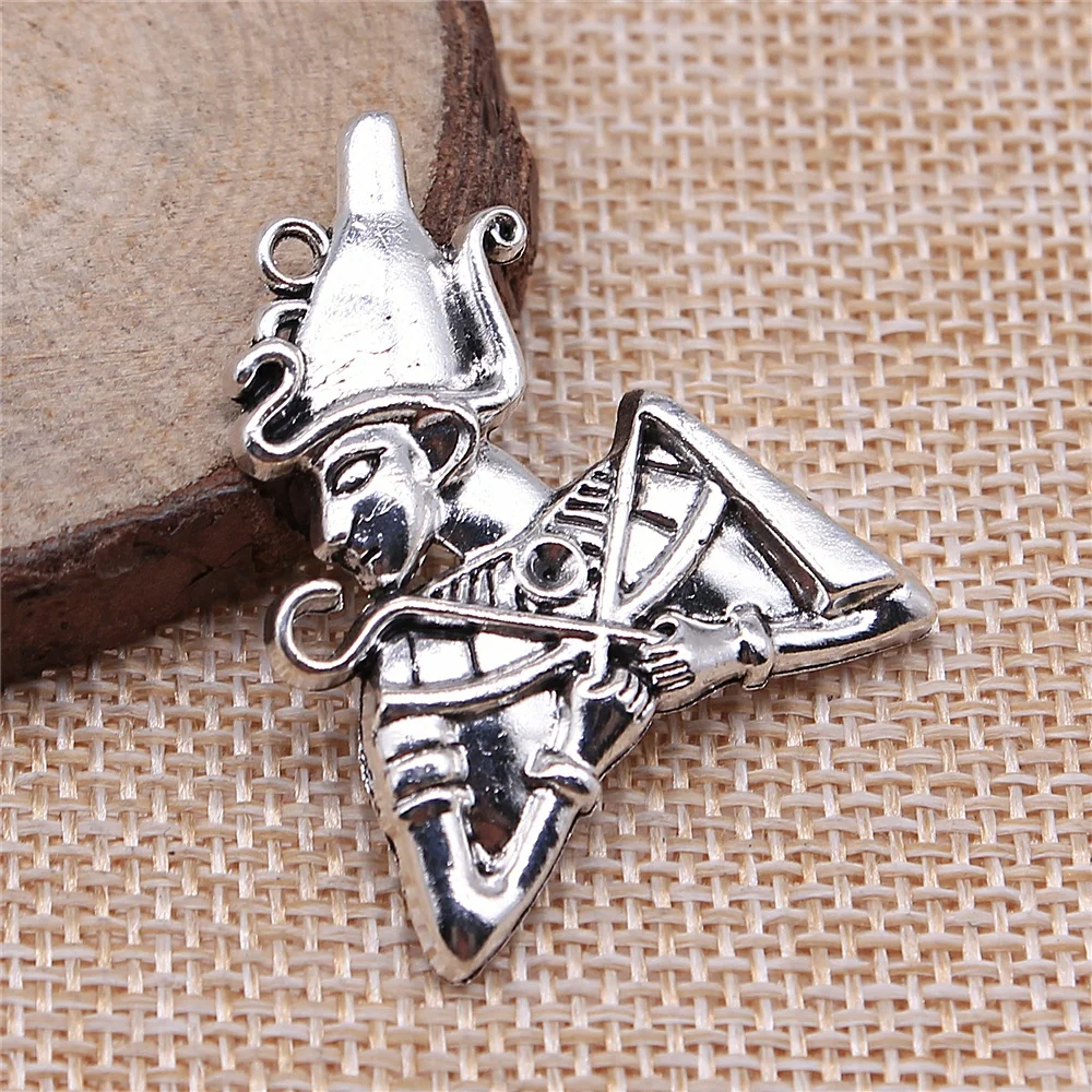 free shipping 11pcs 35x30mm antique silver soldier charms diy retro jewelry fit Earring keychain hair card pendant accessories