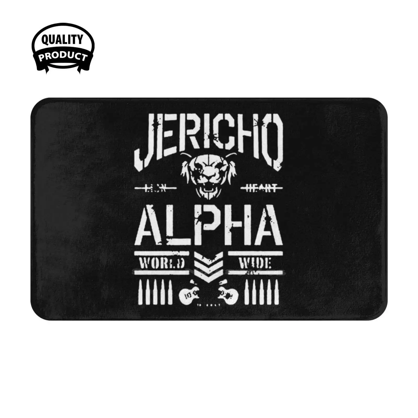 ; The Alpha Soft Cushion Home Carpet Door Mat Car Rug Steve Austin Attitude Era Jeff Hardy Aj Styles Kurt Angle The Rko Raw