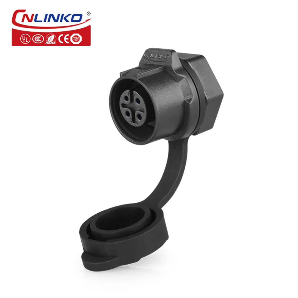 CNLINKO M12 2/3/4 Pin Male Plug Female Socket IP68 Waterproof Mini Power Cable Aviation Connector for Industrial LED Light Audio