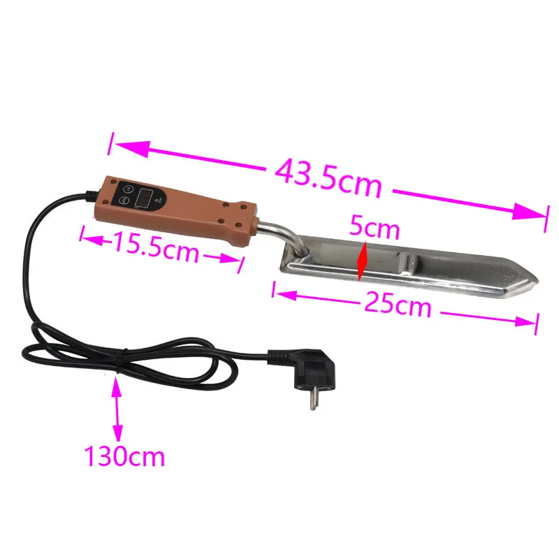 1 sztuk regulacja temperatury elektryczne cięcie miód nóż 220V 140-160 stopni celsjusza pszczelarz pszczelarstwo narzędzia pszczelarskie