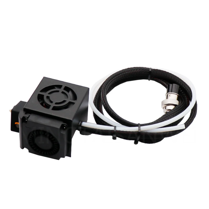 12V 40W CR-10 MK8 Extruder Full Assembled Hot End kit 2 Fans Air Connections 0.4MM Nozzle for CR-10S S4 S5 DIY 3d printer parts