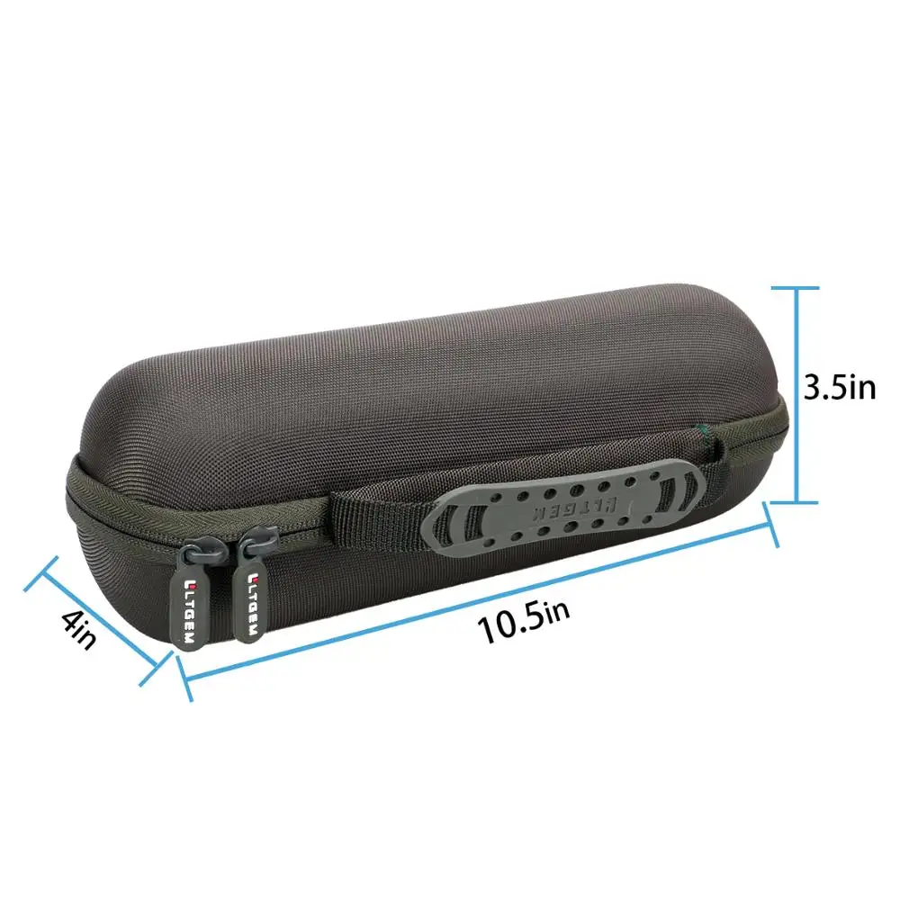 LTGEM-funda rígida de EVA para Altavoz Bluetooth, bolsa de almacenamiento protectora de viaje, impermeable, portátil, para JBL FLIP 5, FLIP 4, FLIP 3