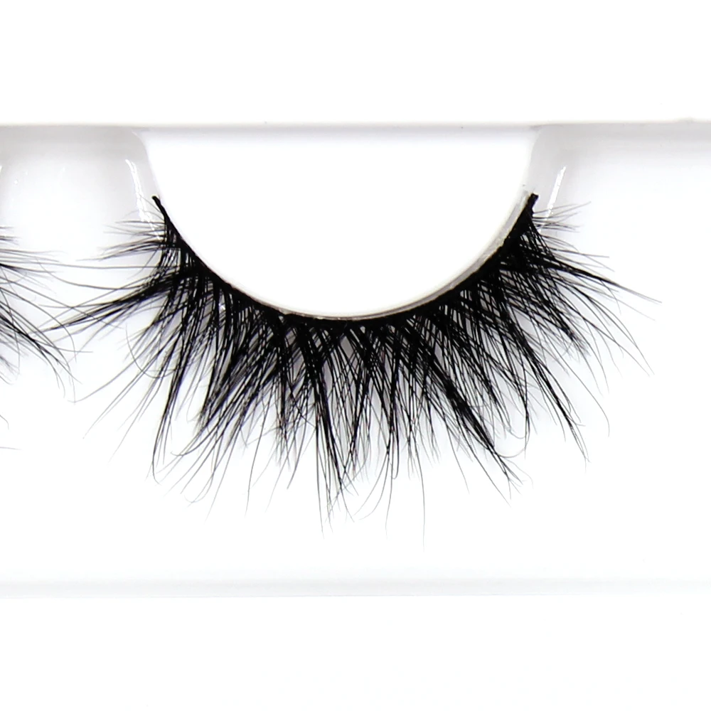 FOXESJI 5D Mink Lashes Eyelash Extension 100% โหดร้ายฟรีHandmade Crisscross Fluffy MinkขนตาปลอมFaux Cils Soft Lashes