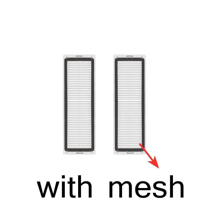 Hepa-фильтр для робота-пылесоса Mi Mijia 1C/SKV4093GL, фильтр для швабры Mi, 2 шт. (с сеткой, легко мыть)