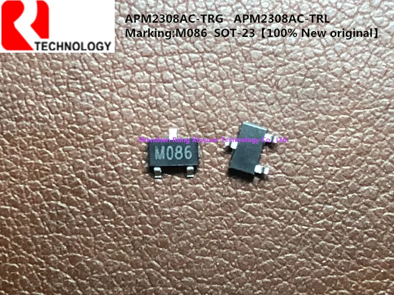 

10pcs/lot APM2308AC-TRL APM2308AC-TRG APM2308AC-TR APM2308AC APM2308 Marking: M086 SOT-23 100% New Original