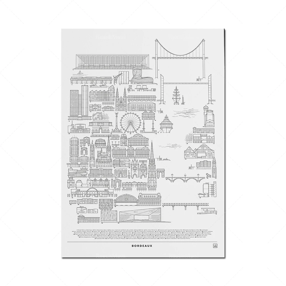Poster Architecture Exsiccata-Ecological Architecture Printable Abstract Art Poster