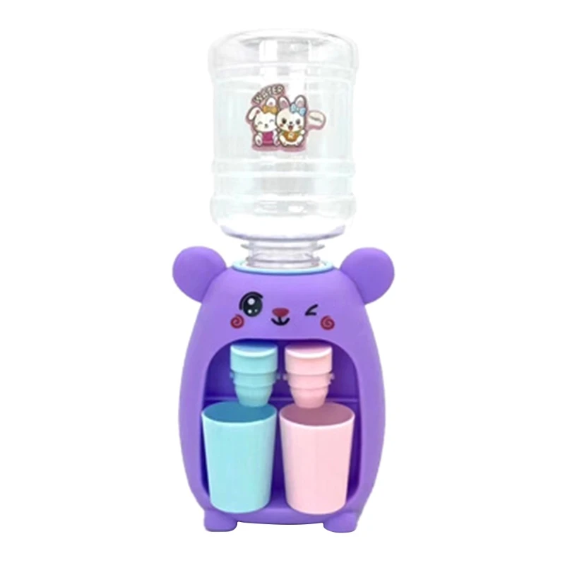 9x18.5cm/3.54x7.28in Girls Water Dispenser Children Lifelike Kitchen Appliance Educational Set Toys for 3-8 Year Old