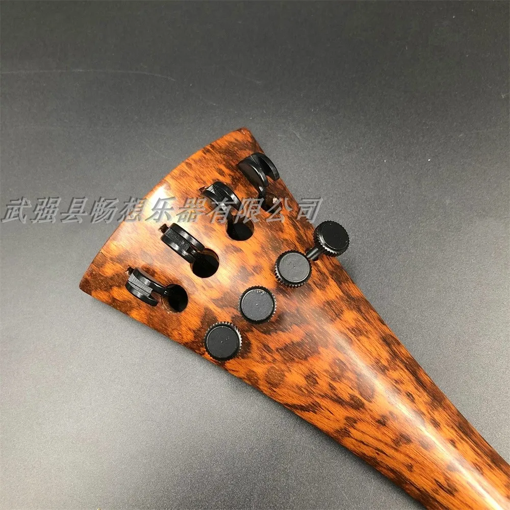 Exquisite 4/4 Perfect Cello snakewood letterwood, great tailpiece&tuning pegs&fine tuners Accessories fittings
