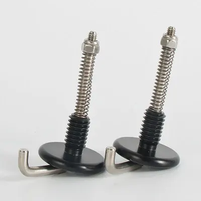 UNC-trípode de gravedad de Metal con resorte de interfaz 3/8, gancho para trípode, columna central, accesorios de fotografía para cámara