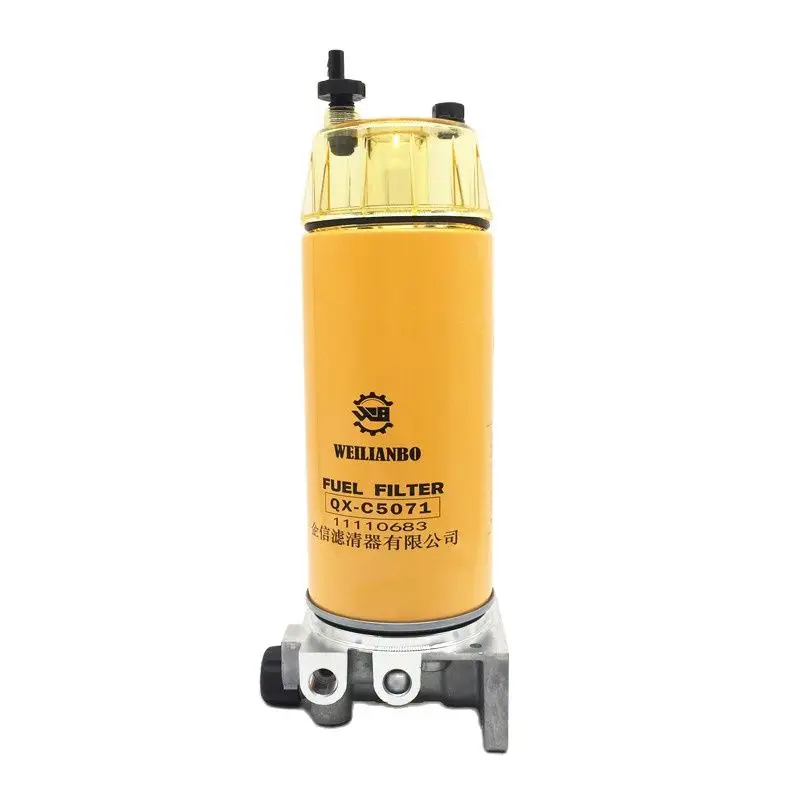 للحفارة Volv EC290 300 350D مجموعة فاصل الزيت عن الماء عنصر فلتر الديزل قاعدة مضخة زيت يدوية #6