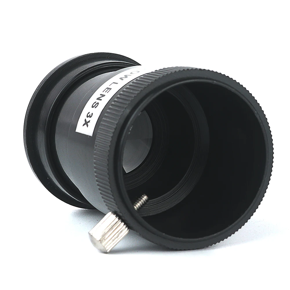 EYSDON 3X Barlow Lens Plastic for 1.25 Inch Astronomical Telescope Short Focus - Economical And Practical Multiplier Lens