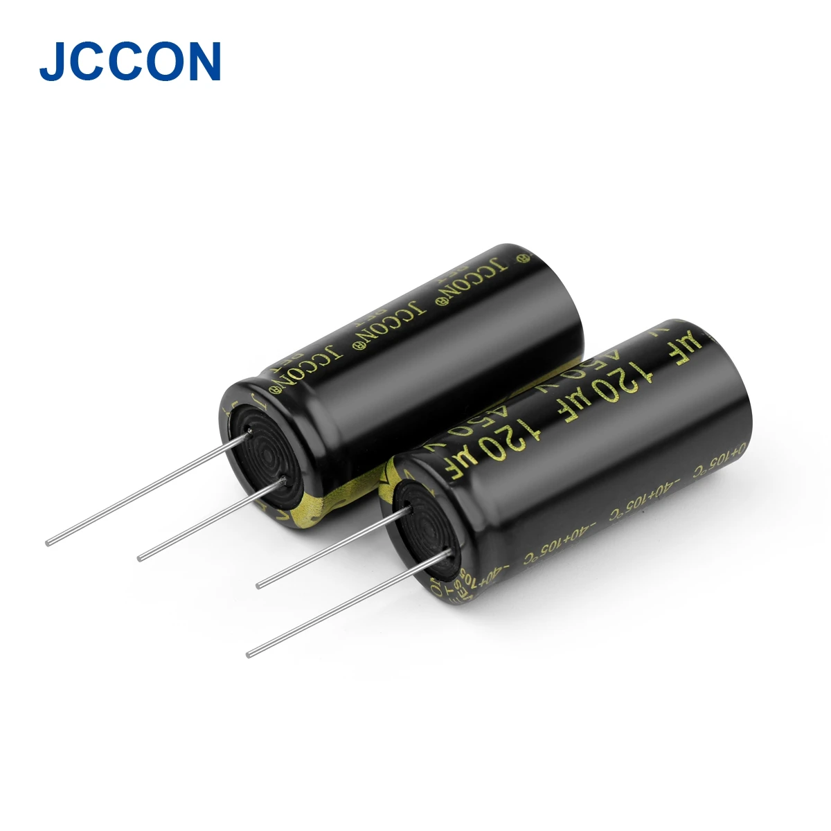 10 sztuk JCCON aluminium elektroniczny kondensator 450V120UF 18x40mm wysokiej częstotliwości niskie ESR niska oporność kondensatory