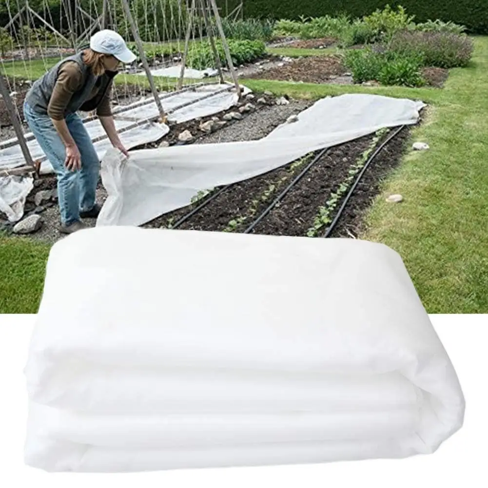 3x15M Plant Cover Non-woven Fabric Antifreeze Seedling Garden Protector For Winter Freeze-proof Cold-proof And Heat Preservation