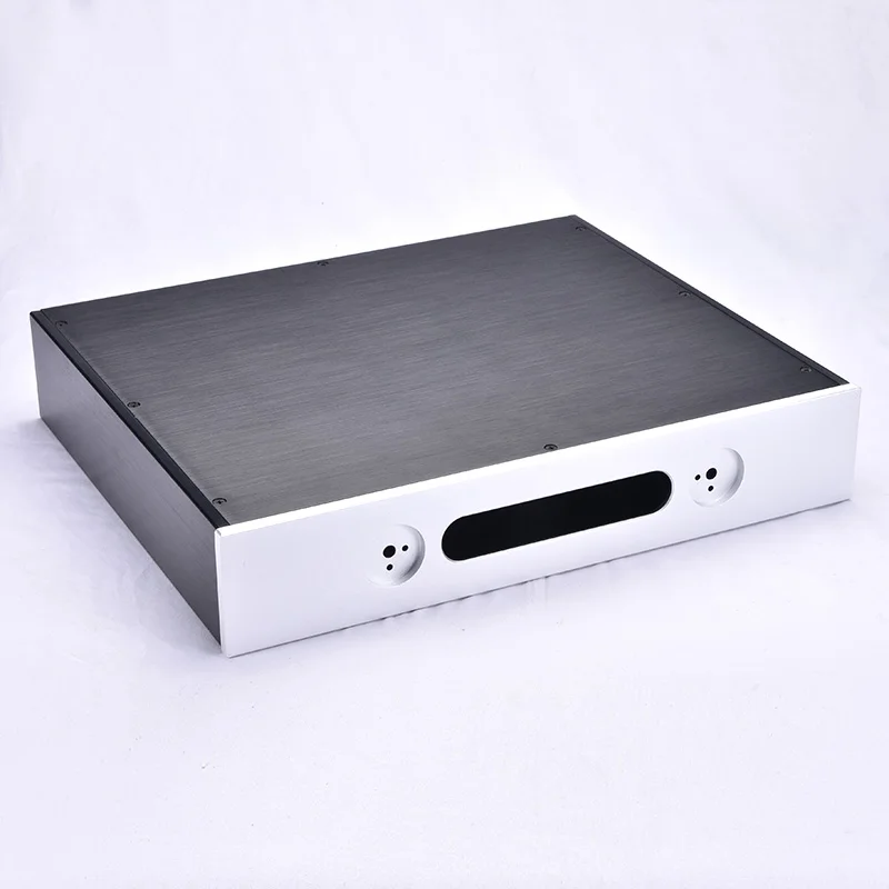 

BZ4308 All Aluminum Preamplifier Chassis HIFI Pre-Amp Enclosure DIY Amplifier Box Case 430MM*80MM*358MM