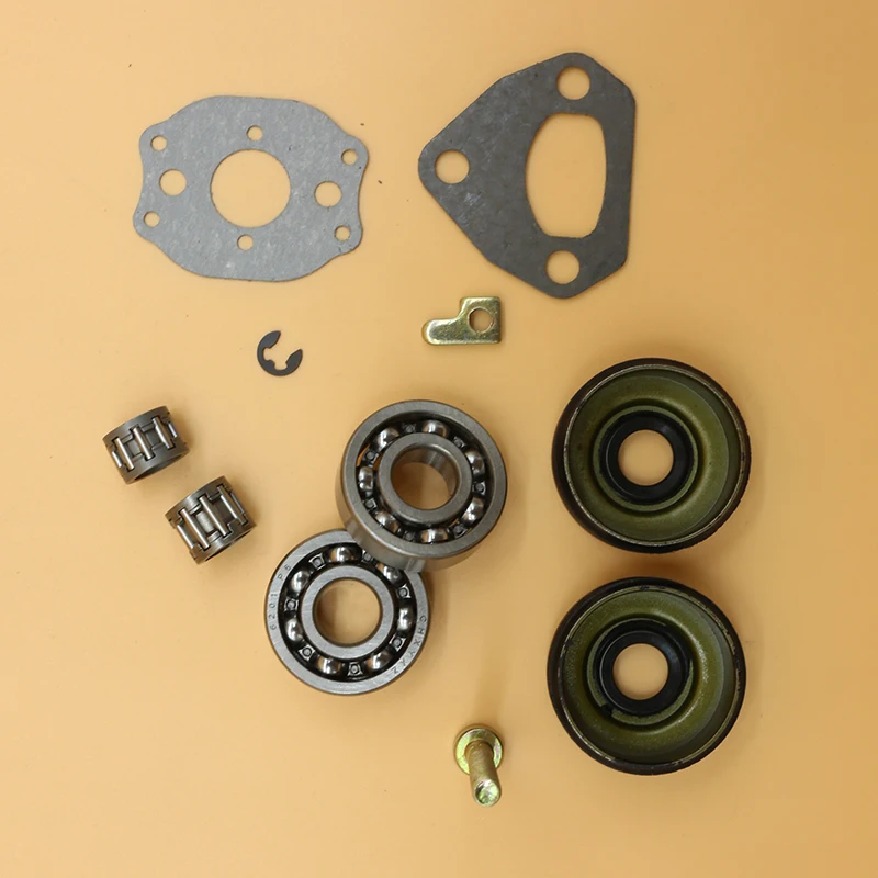 Tensor de cadena de rodamiento del cigüeñal, ajustador del sello de aceite apto para HUSQVARNA 136, 137, 141, 142, 36, 41, piezas de repuesto de motosierra 530, 05, 63-63