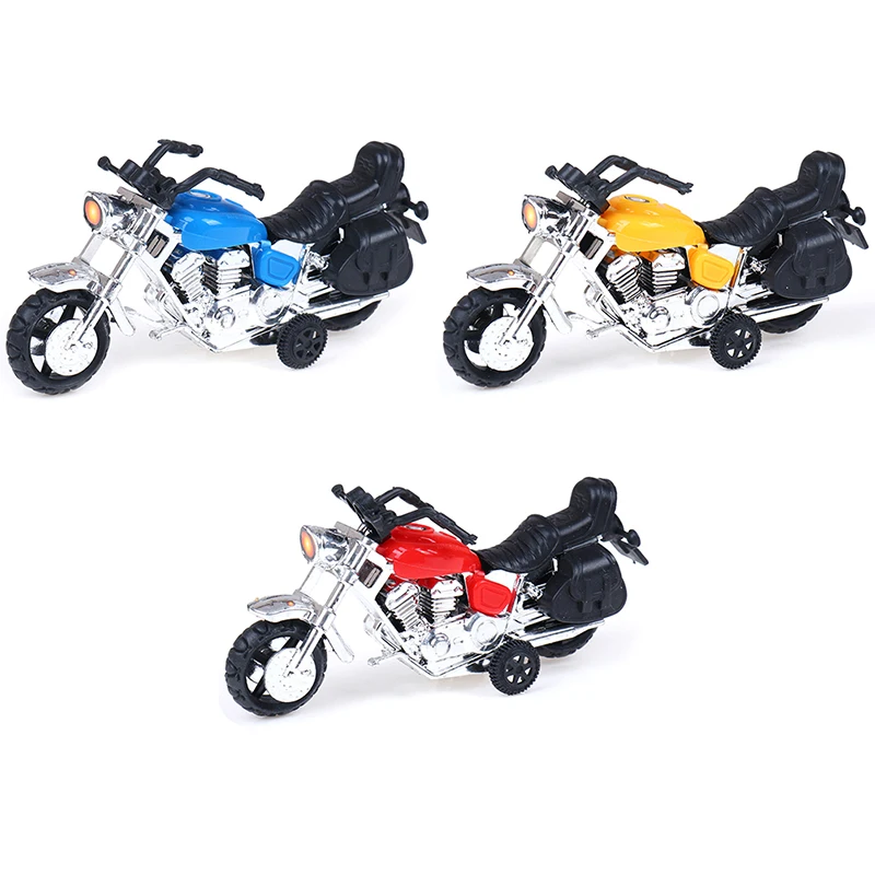 Kids Motorcycle Model Toy Car For Boys Kid Motorbike Plastic Education Toys For Children Best Gift