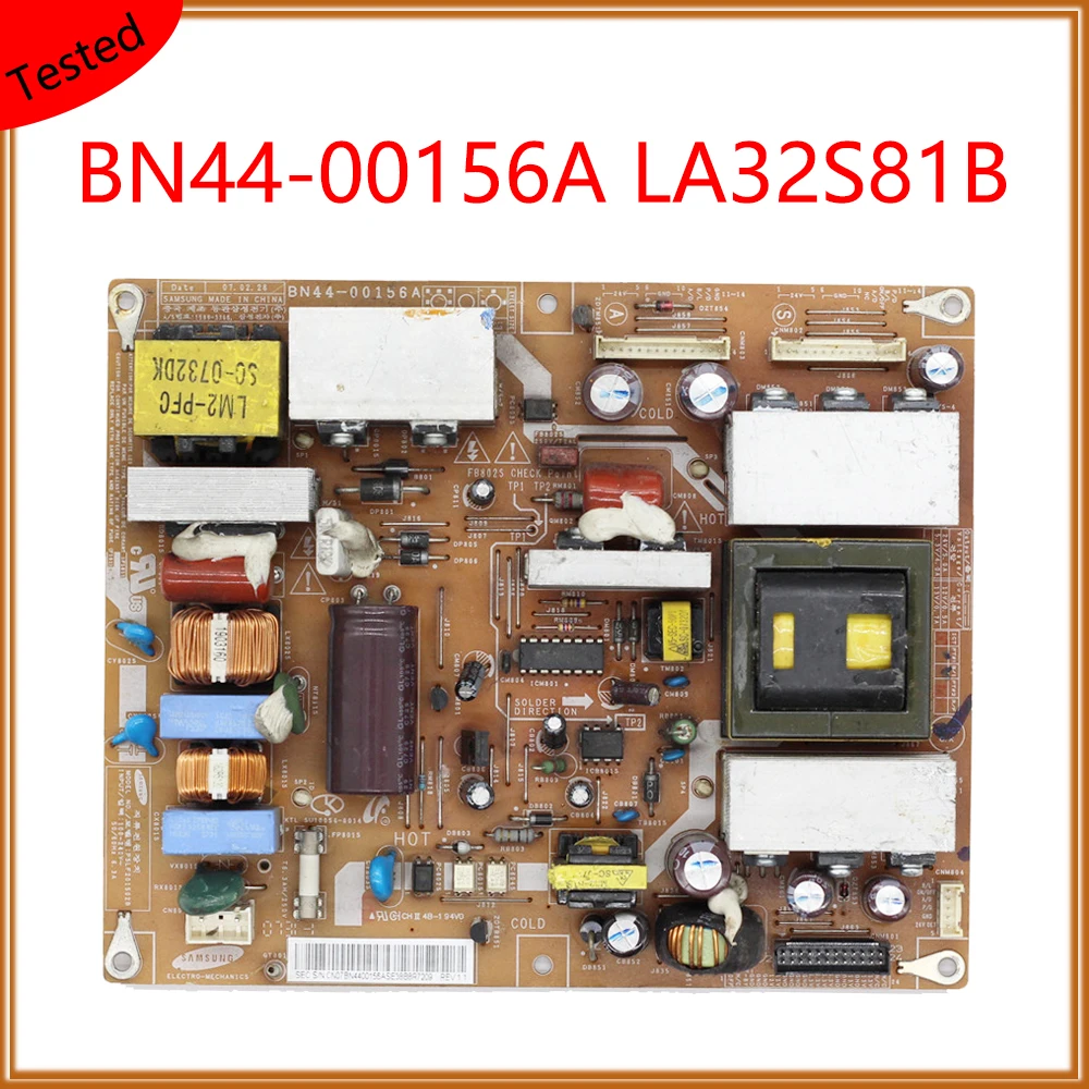 

BN44-00156A LA32S81B Original Power Supply TV Power Card BN44 00156A Original Equipment Power Support Board For Samsung TV