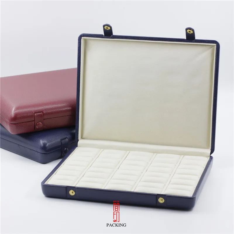 New creative Boutique large-capacity jewelry storage box, ring pendant earring display tray, high-end jewelry gift box