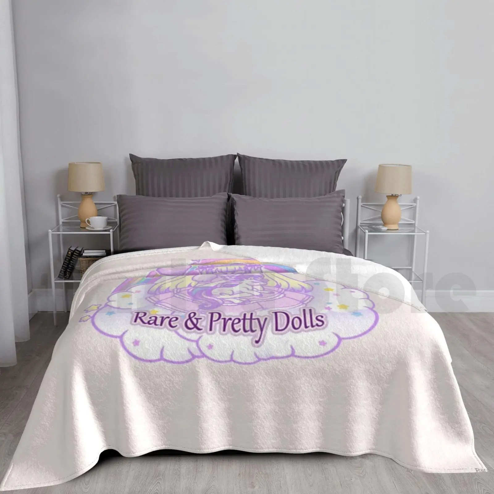 Rare And Pretty Dolls Blanket Fashion Custom Doll Lolita Blythe Polly Pocket Candy Baby Girls Toys Lollipop