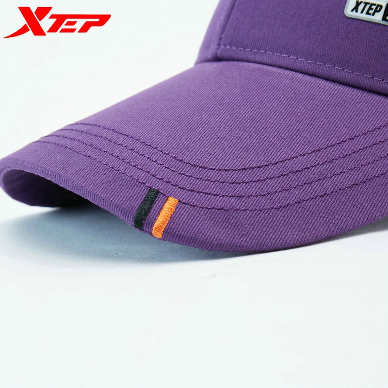 Xtep New Sports Cap 2021 Men Women Wide Brim Casual Breathable Baseball Cap For Outdoor Running 879137210087