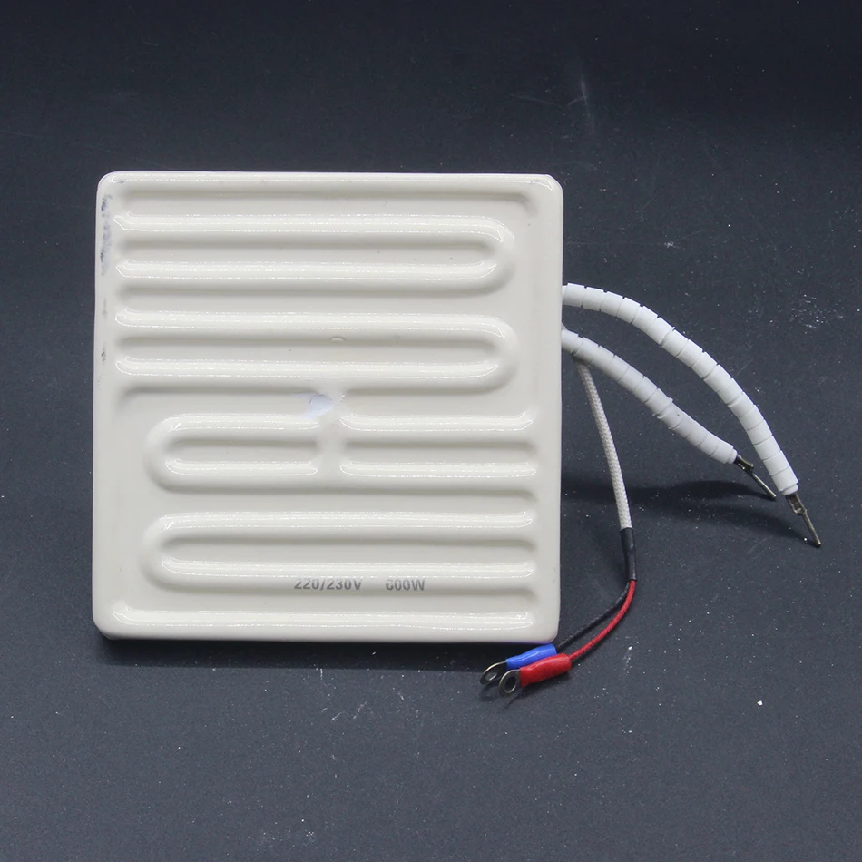 IR Infrared Top Heater Ceramic Heating Hot Plate 120*120MM 220V 600W For Gordak 863 Soldering BGA Rework Station