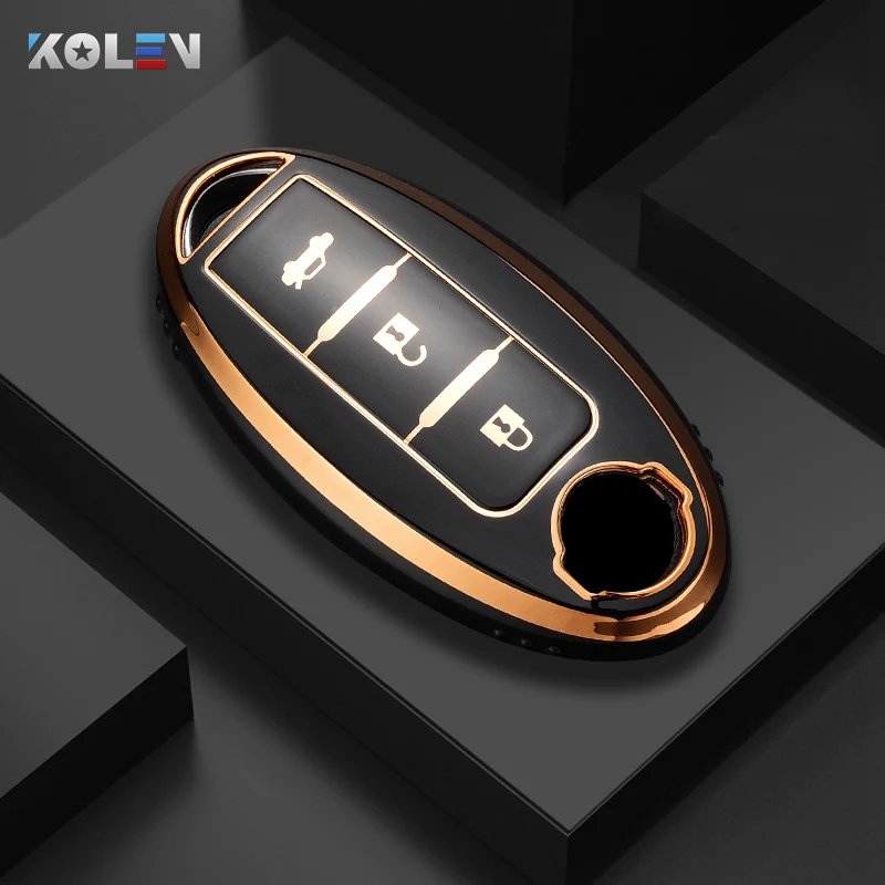 TPU Car Remote Key Case Cover Shell For Nissan Qashqai X-Trail T31 T32 Juke J10 J11 Tiida Altima Pathfinder Kicks For Infiniti