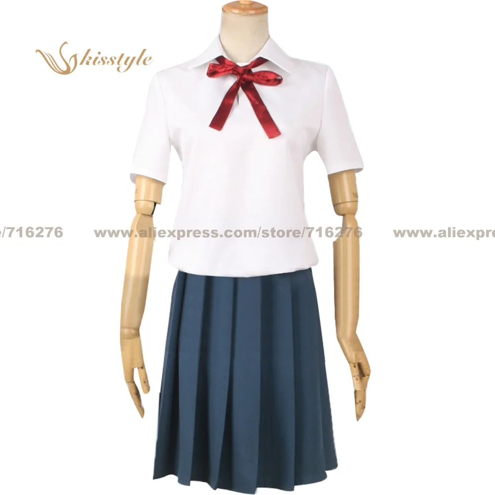 Kisstyle Fashion Saki: The Nationals Kinue Atago Uniform COS Clothing Cosplay Costume,Customized Accepted