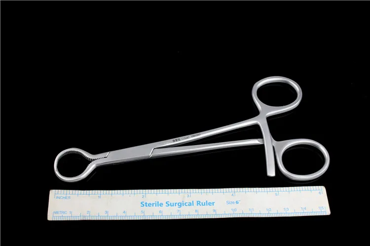 

Orthopedic instrument medical bone holding forcep ulna radius fibula finger Metacarpal fracture round circular reduction forceps