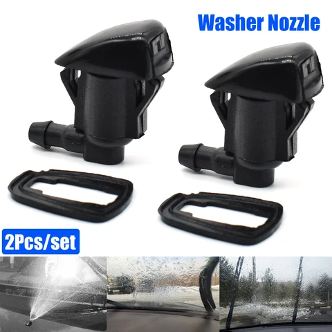 2 форсунки омывателя лобового стекла для Chevrolet Malibu Pontiac G6 Vibe Saturn Aura Mazda 5 Scion TC MK1, водяные форсунки