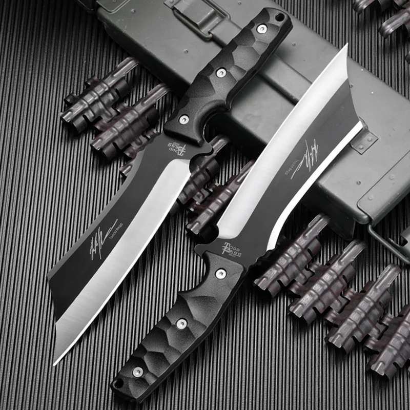 7CR13MOV fixed blade military combat knife wilderness survival knife outdoor knife hunting knife tactical knife one knife