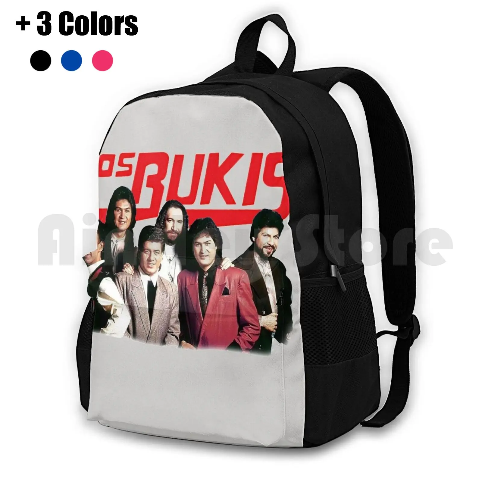 Los Bukis Outdoor Hiking Backpack Riding Climbing Sports Bag Los Bukis Marco Antonio Solis Mexican Mexico Music Mexican Pop