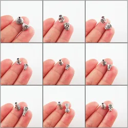 Fashion Fashion New Flower Cone Conic Connectors Tibetan Silver Plated End Bead Caps