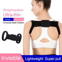 K56 Adjustable Elastic Back Support Belt For Women Men Children Kyphosis Humpback Correction Strap Chest Posture Corrector