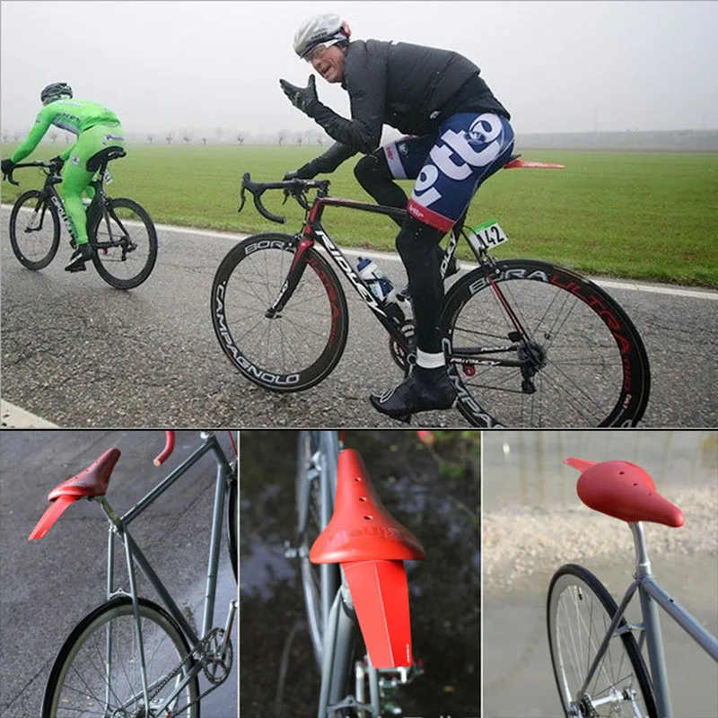 Bicycle Mudguard Bike Seat Fender Road MTB Saddle Mudguard Ass Wings Removable Fenders MTB Mountain Bike Bicycle Accessories