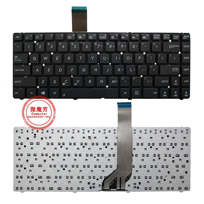 US NEW keyboard For Asus A45V K45V A85 A85V R400 K45VD A45VM R400V English laptop