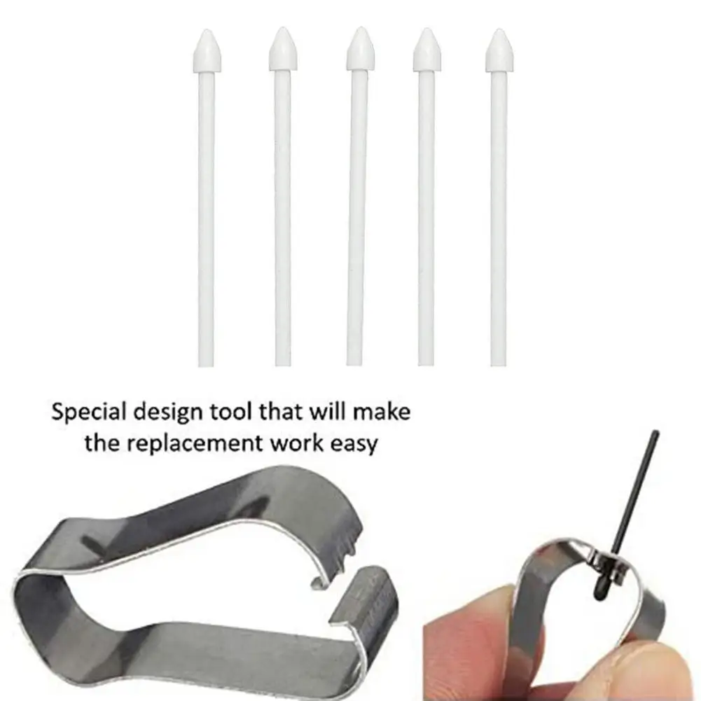 5Pcs เปลี่ยนเคล็ดลับ Stylus ปากกาเคล็ดลับ Nibs สำหรับ Samsung Note20สำหรับ Note10สำหรับ Tab S6สำหรับ Tab S7อุปกรณ์เสริมไม่มี Stylus