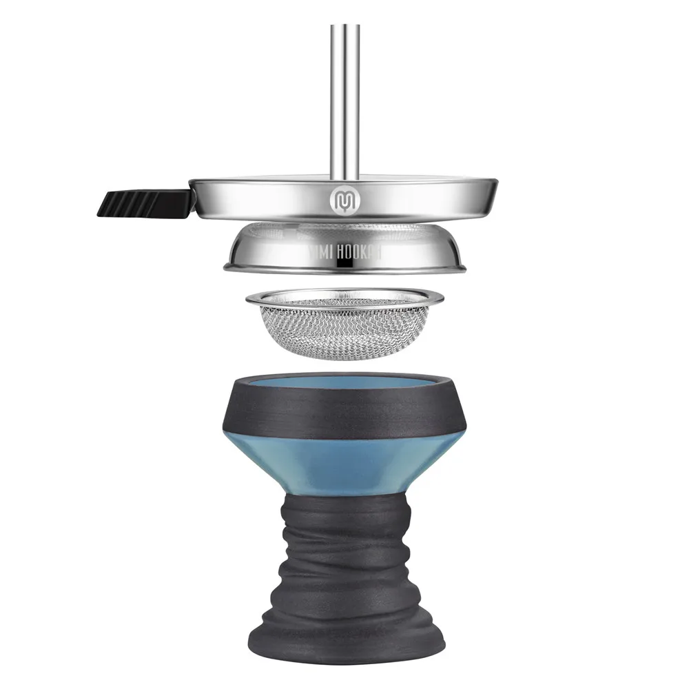 Yimi Hookah Premium Stone Shisha Head With Charcoal Holder Pipe Screen Shisha Bowl Chicha Accessories