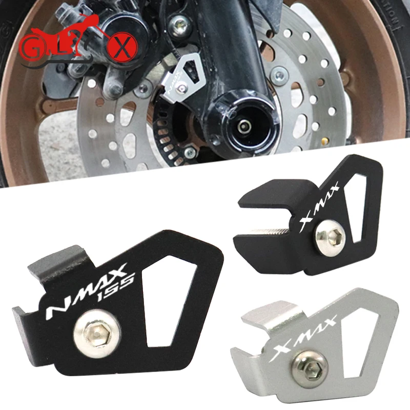 Motorfiets Accessoires Voor Yamaha XMAX300 NMAX155 X-MAX Xmax 300 N-NMAX Nmax 155 Cnc Aluminium Front Abs Sensor Cover Protector