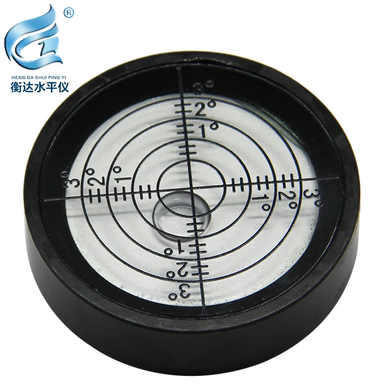 Metal circular spirit level mini small bubble high precision horizontal bubble 40*10