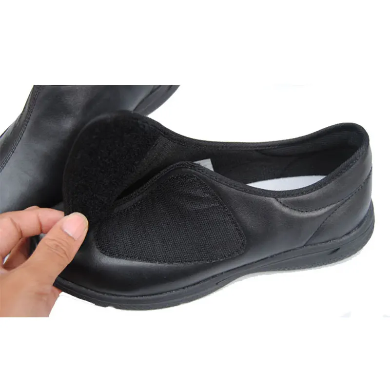 حذاء بيج فوت بأقدام عريضة وجلد مفرد للرجال والنساء حذاء قدم عريض شتوي مرتفع بالإضافة إلى حذاء هالوكس مخملي